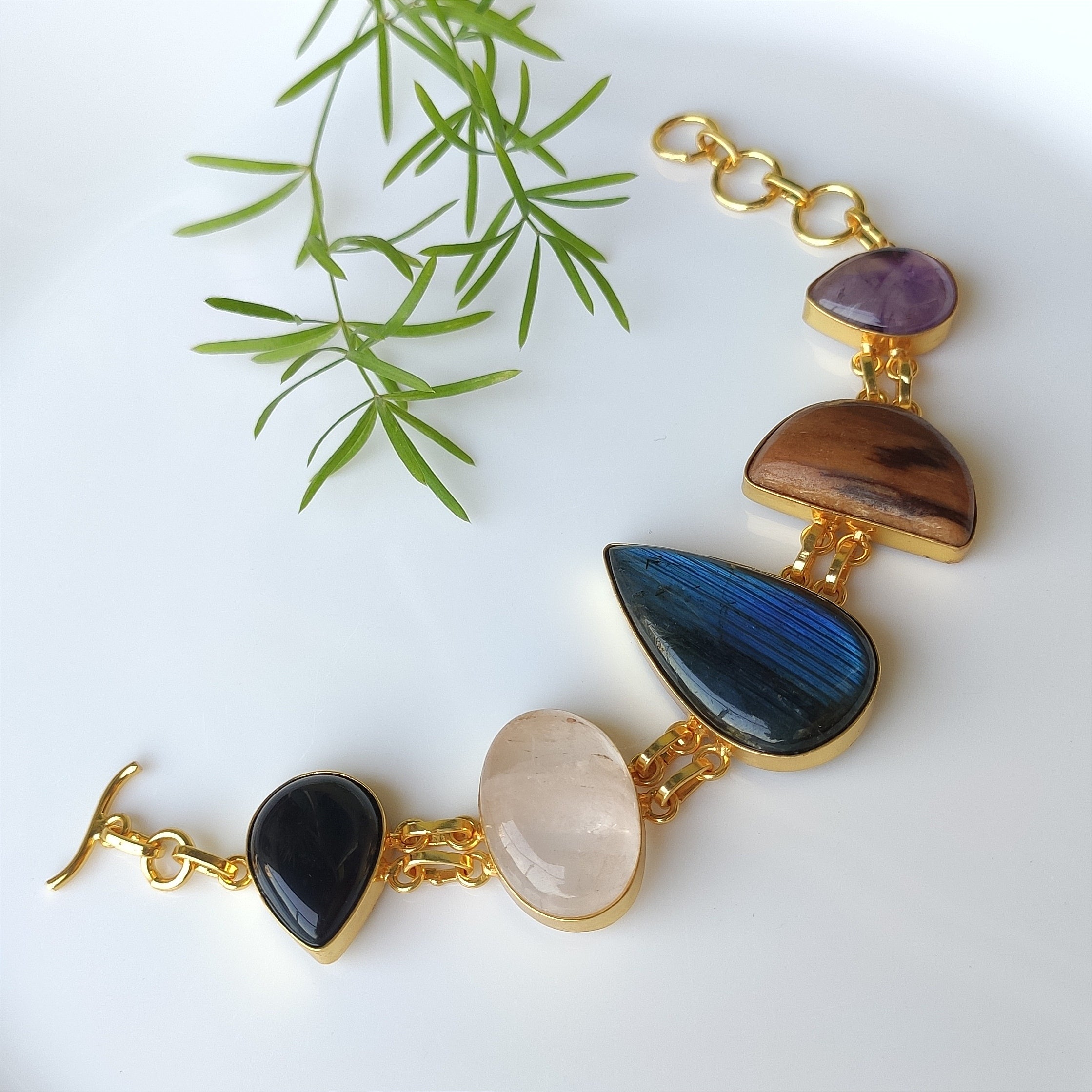 Earth Elements Gem Bracelet