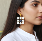Celeste Mosaic Drop Earrings