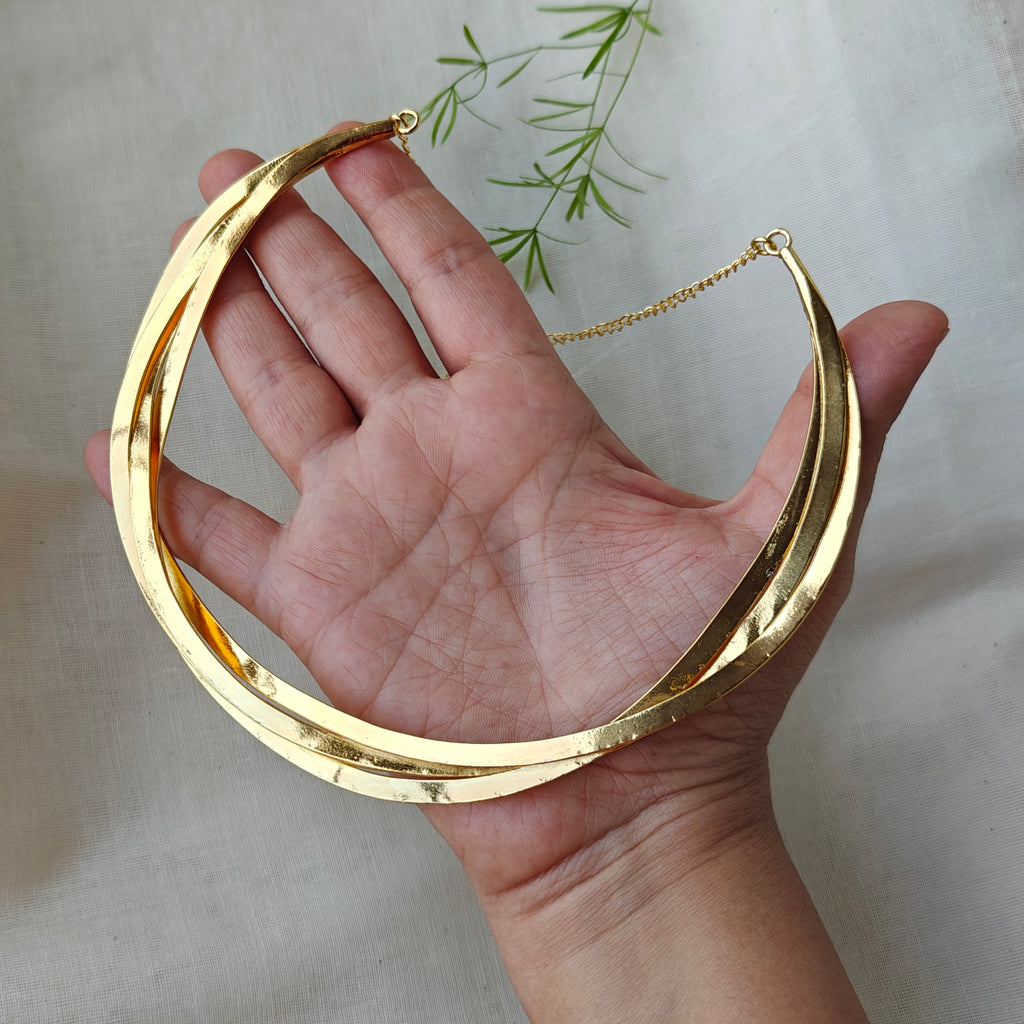 Luna Layered Collar Necklace set