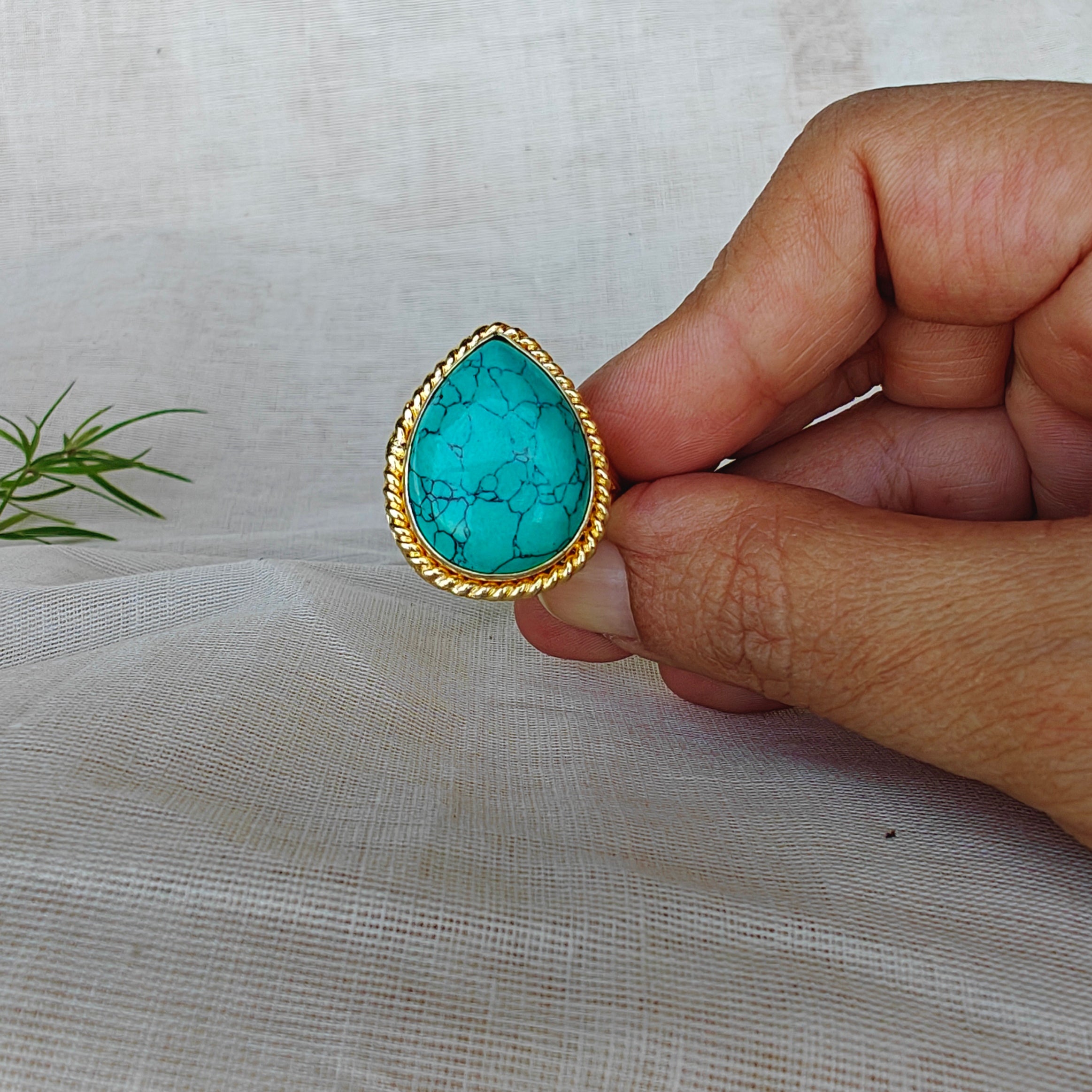 Turquoise Statement Ring