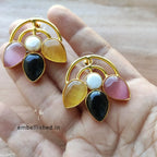 Monalisa dewdrop big studs