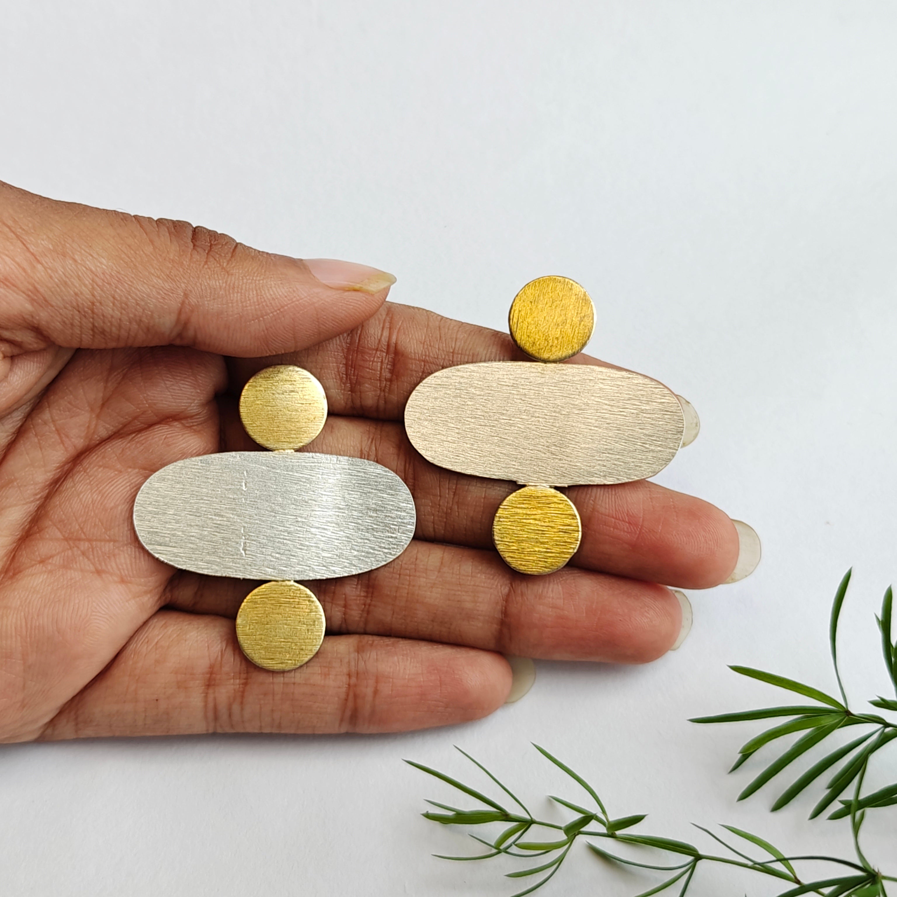 Eclipse Duo Statement Earrings