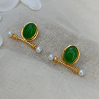 Pearl Tipped Statement Studs