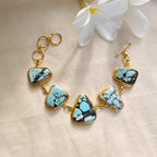 Matrix Turquoise Bracelet in gold frame