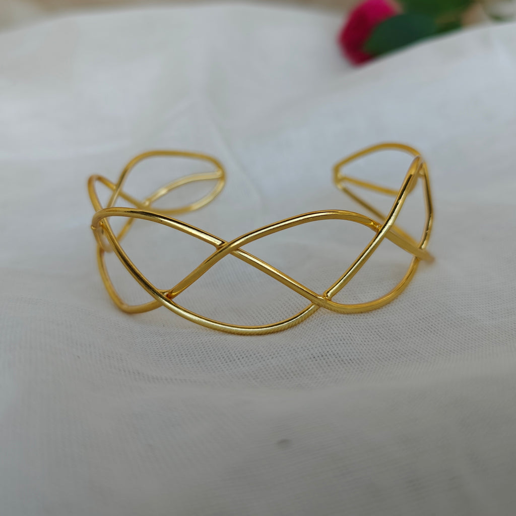 Gilded Lattice Cuff