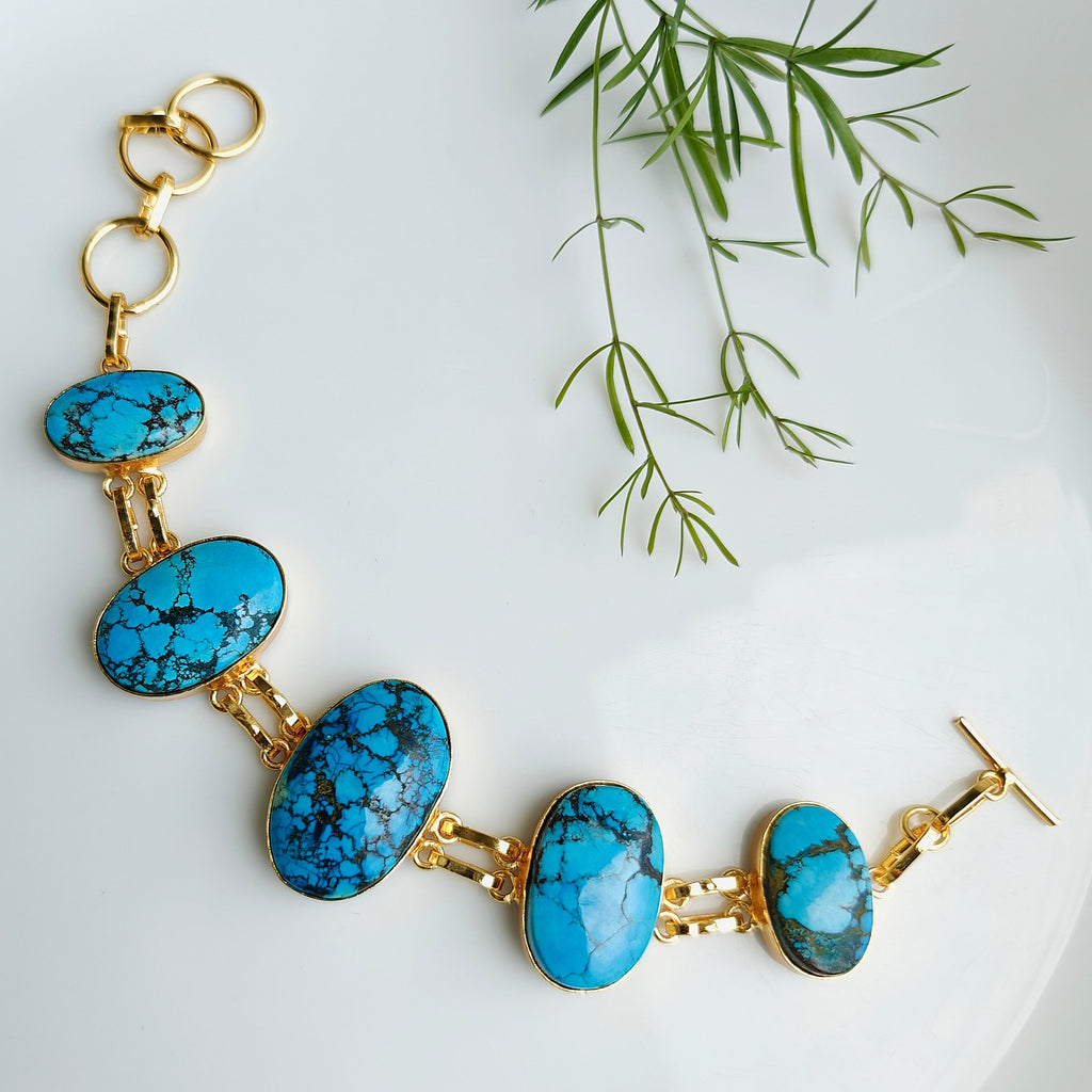 Howlite Turquoise Bracelet