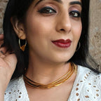 Luna Layered Collar Necklace set