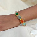 Terra Gemstone Cuff bangle