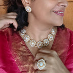 Regal Pearl Choker Set