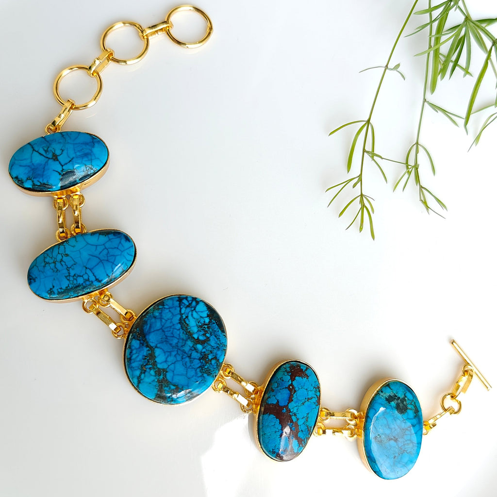 Howlite Turquoise Bracelet