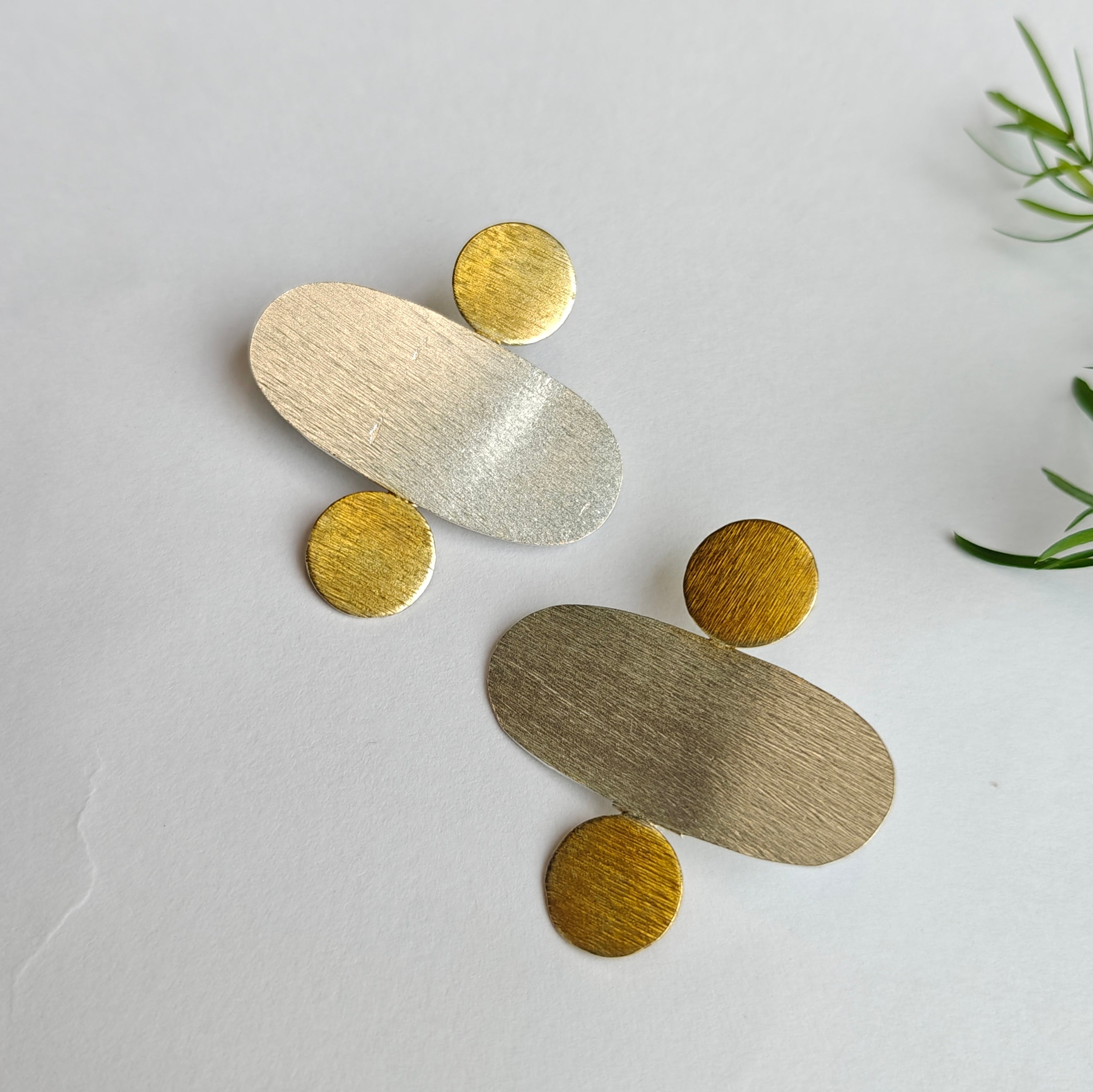 Eclipse Duo Statement Earrings