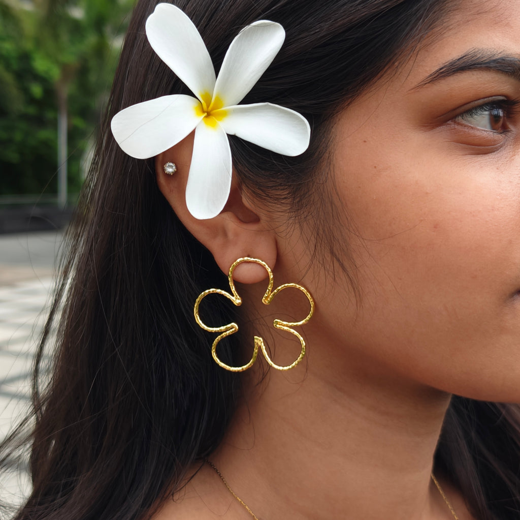 Petal Loop Earrings