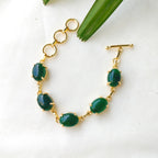 Natural tumble stones bracelet