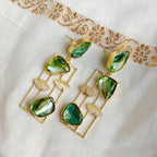 Verdant Symphony Statement Earrings