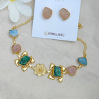 Raw Crystal Floral Dream Set