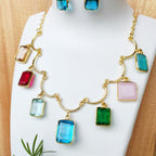 Kaleidoscope necklace set