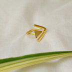 Golden Arrow finger ring
