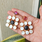 Celeste Mosaic Drop Earrings