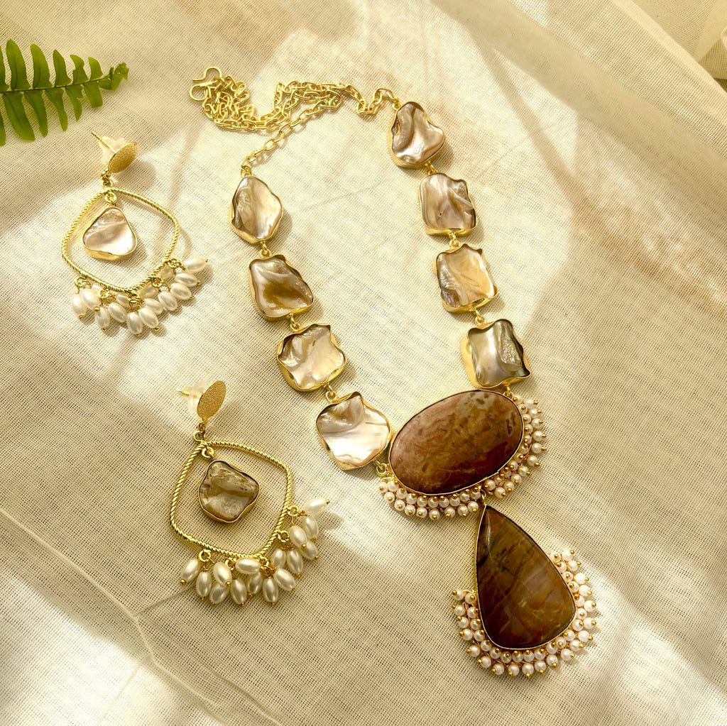 Moondance Statement Necklace set