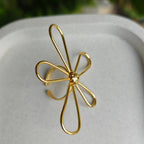 Golden Daisy Statement Ring