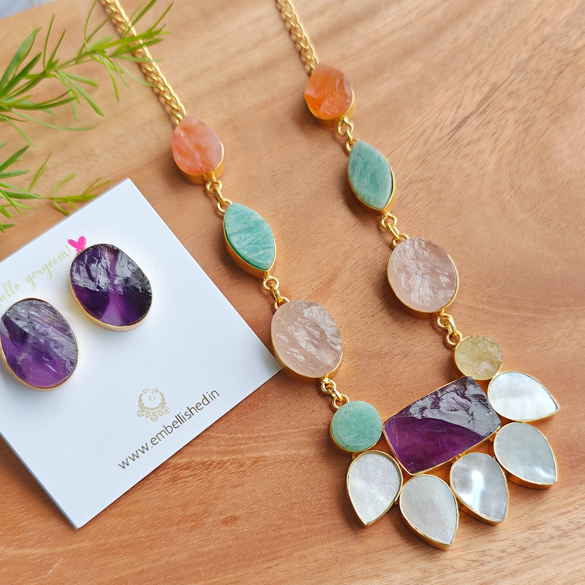 Boho Bloom Elara Necklace Set