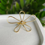 Golden Daisy Statement Ring