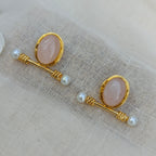 Pearl Tipped Statement Studs
