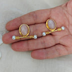 Pearl Tipped Statement Studs