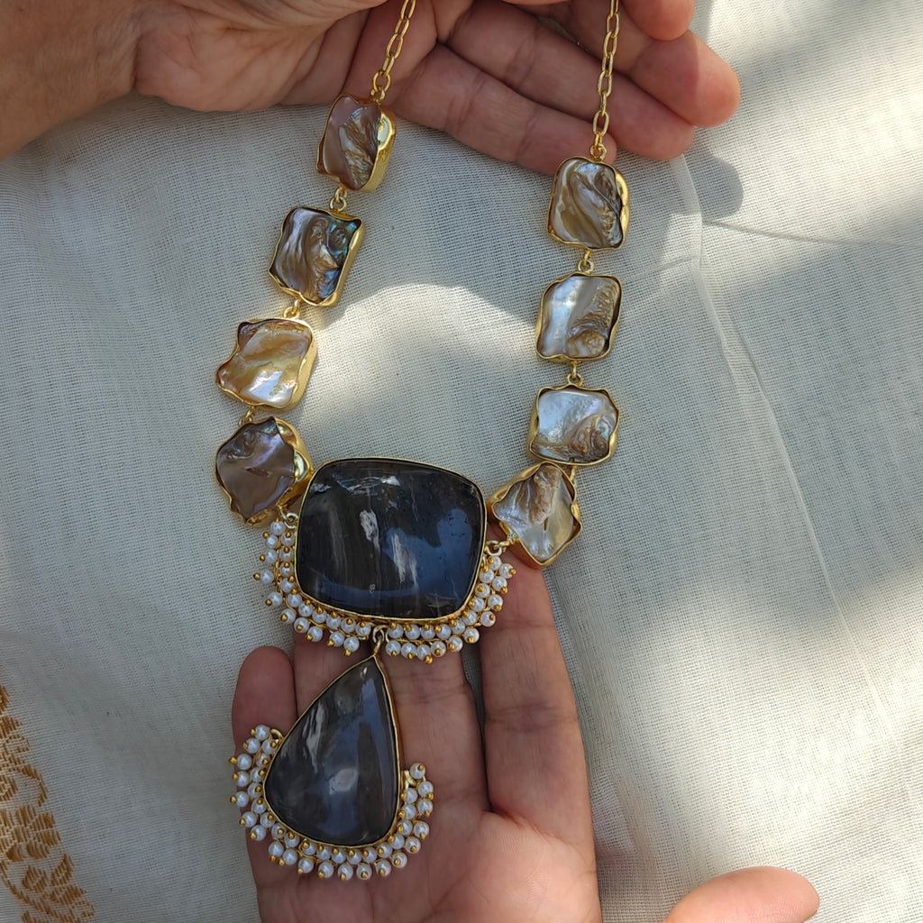 Moondance Statement Necklace set