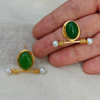 Pearl Tipped Statement Studs