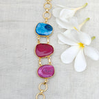 Agate Candy Crush Stone Bracelet