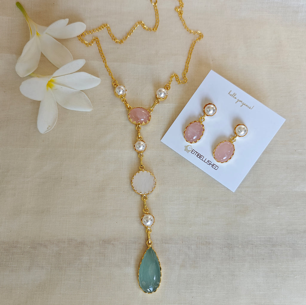 Soiree Y-drop Necklace set
