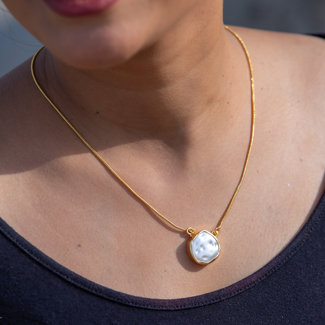 Ivory Glow Baroque Pearls set