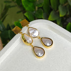 Pearl Raindrop Earrings