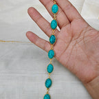 Natural stones slim bracelet