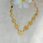 Golden Floral Princess necklace