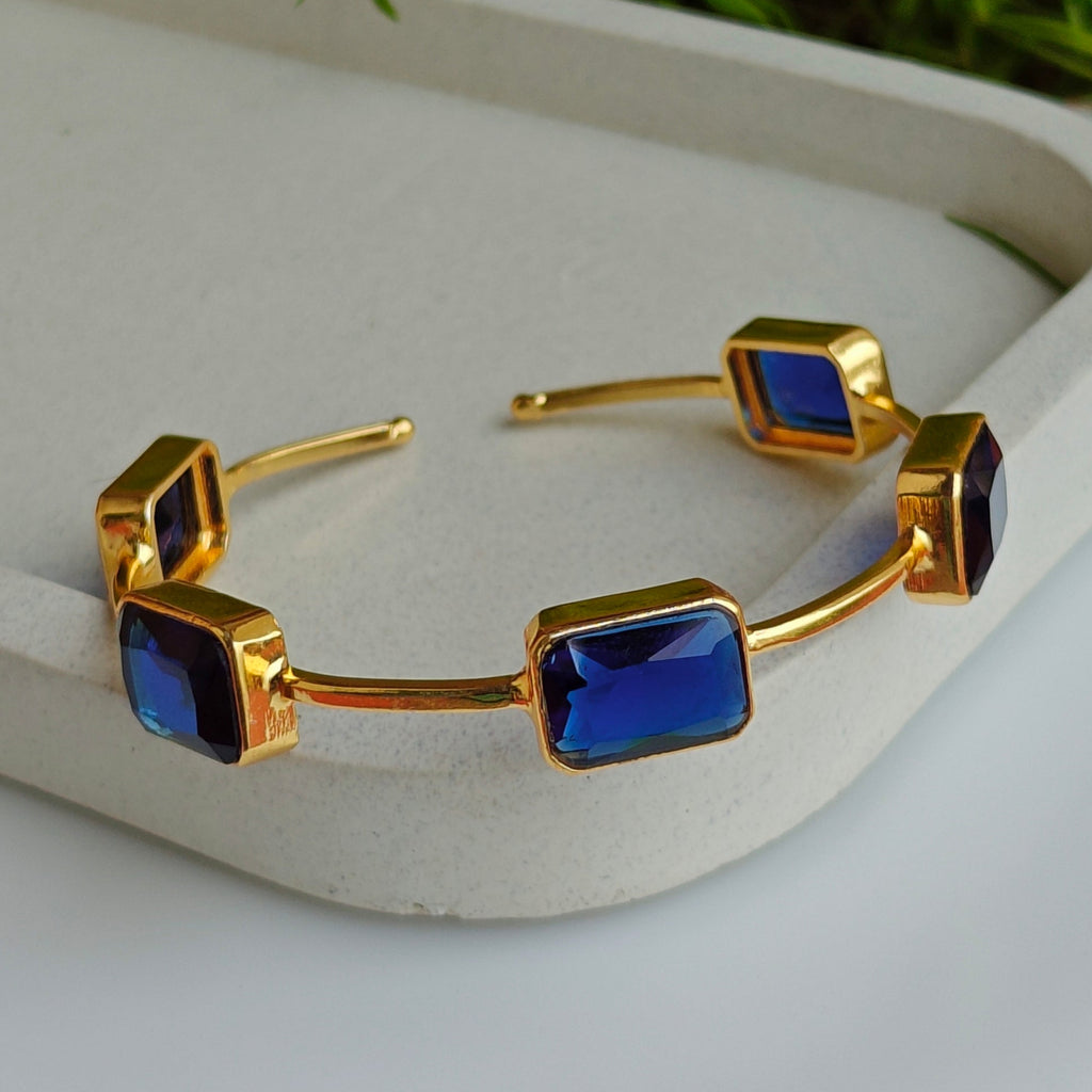Indigo Radiance Bangle