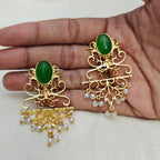 Filigree Golden Chandelier Earrings