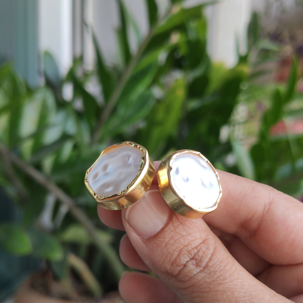 Ivory Glow Baroque Pearls set