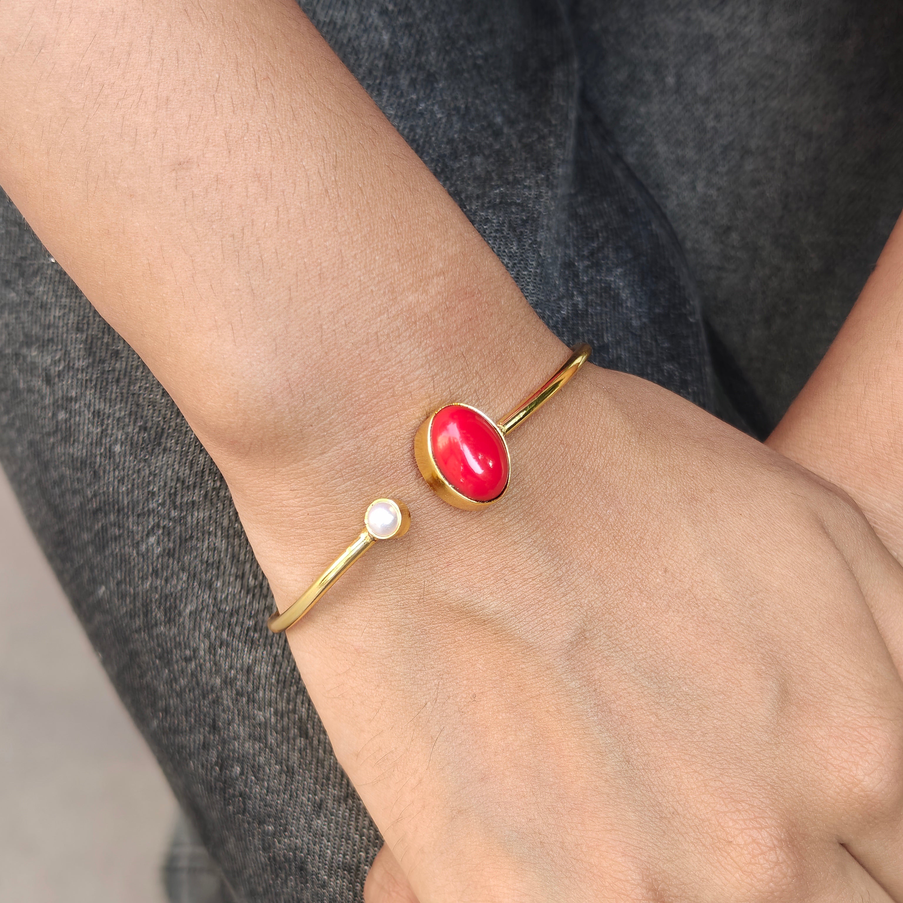 Coral and Pearl slim kada