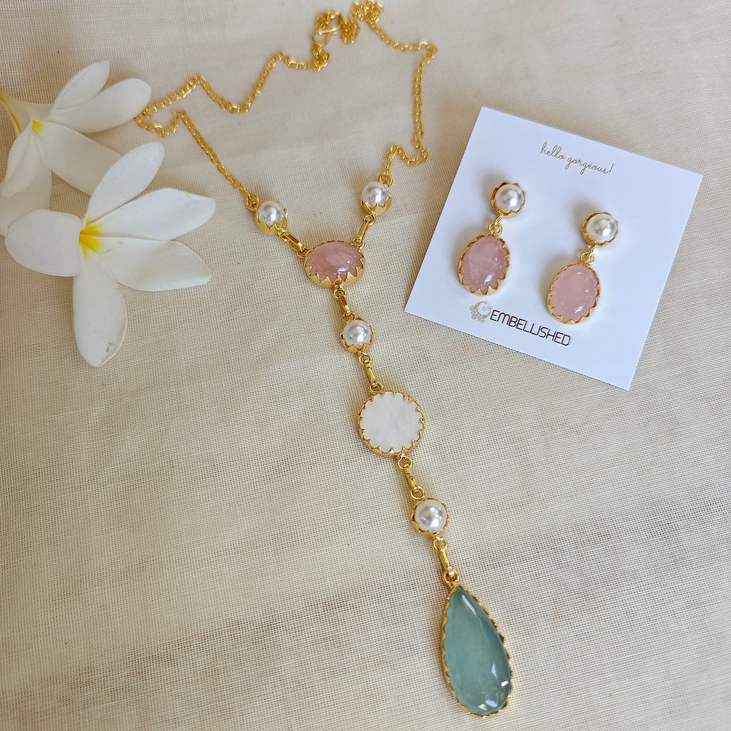 Soiree Y-drop Necklace set