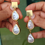 Pearl Raindrop Earrings