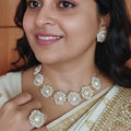 Regal Pearl Choker Set