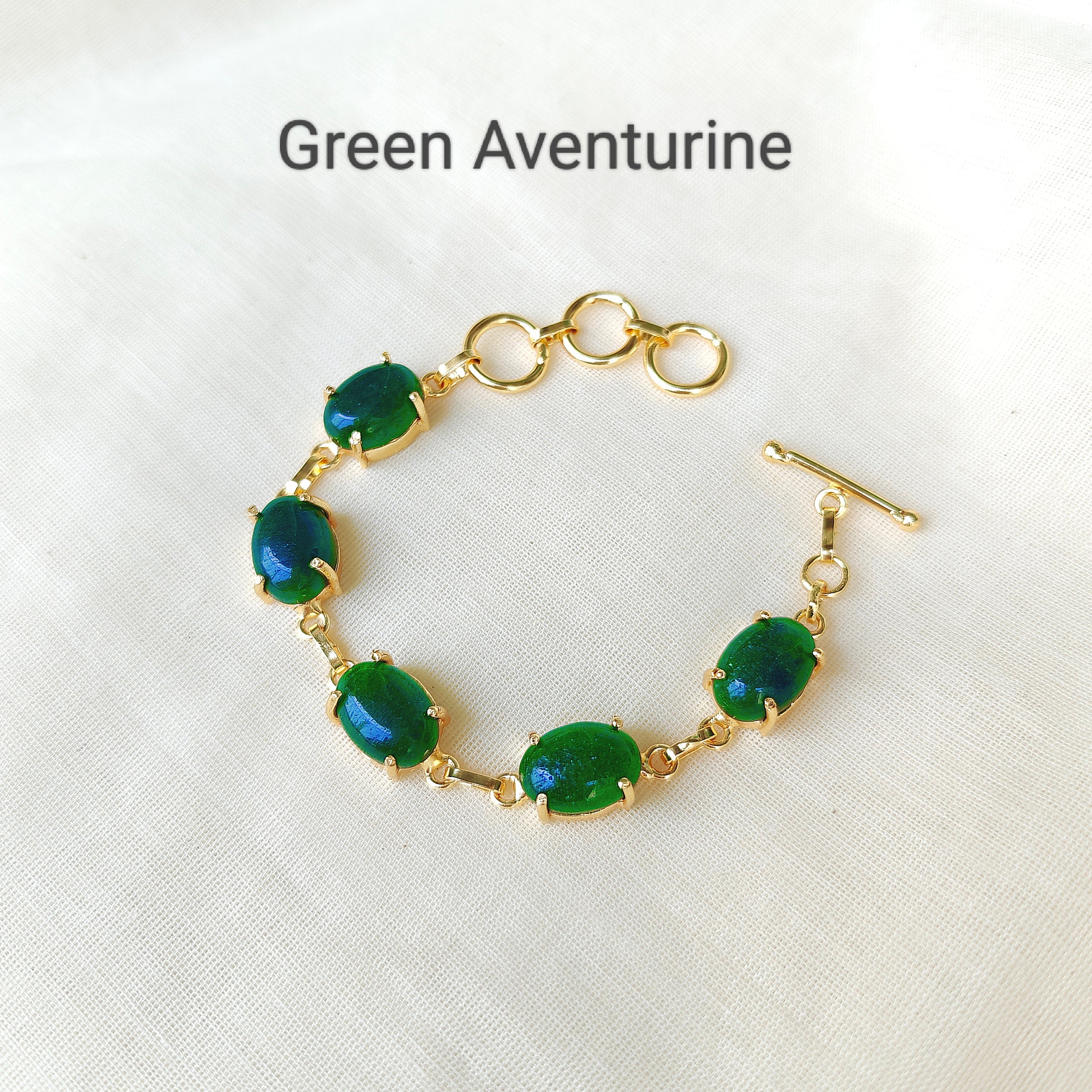 Natural tumble stones bracelet