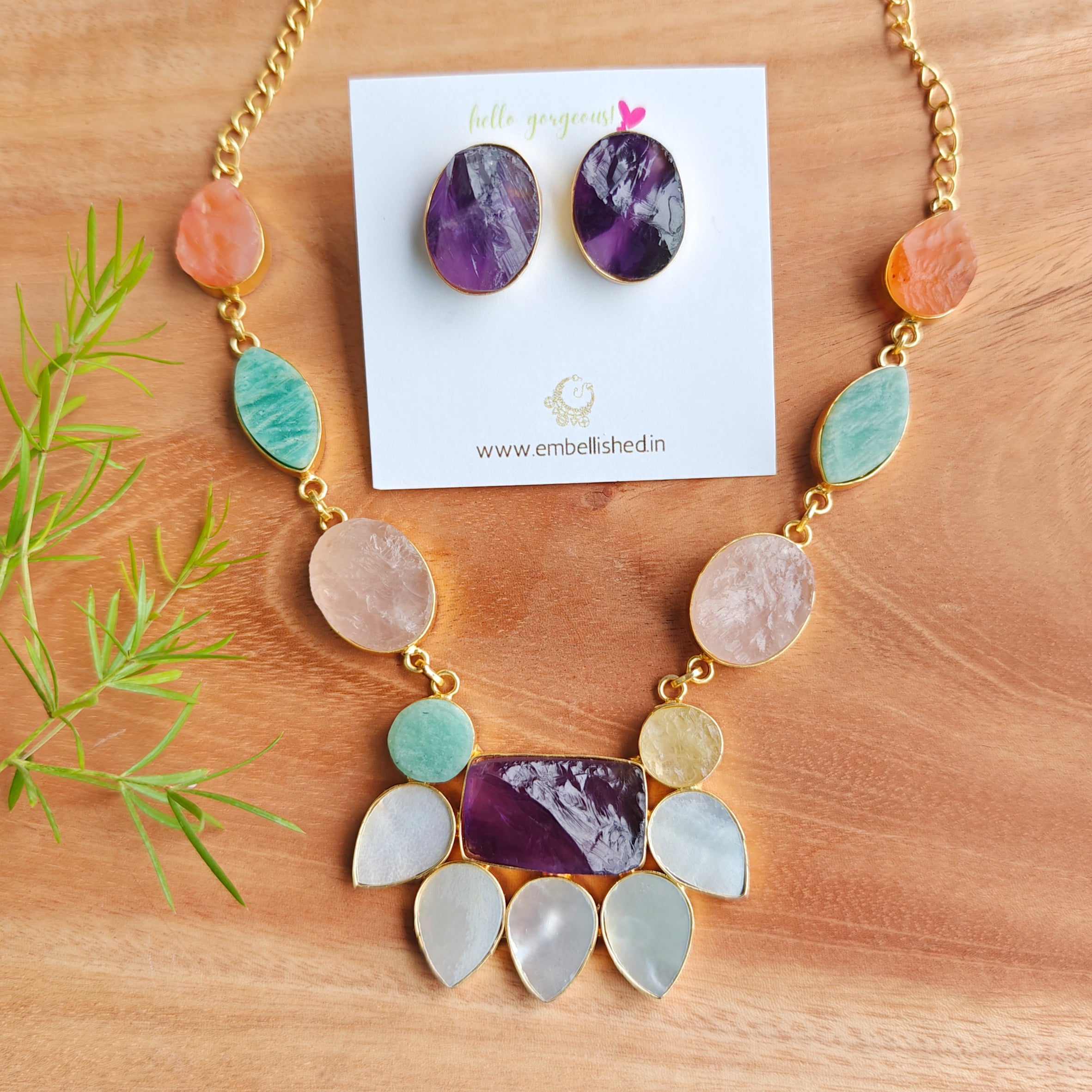 Boho Bloom Elara Necklace Set