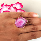 Agate Statement Ring