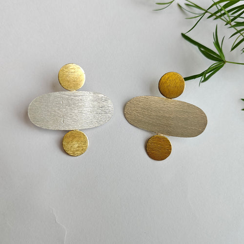 Eclipse Duo Statement Earrings