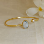 Moonstone and Pearl slim kada