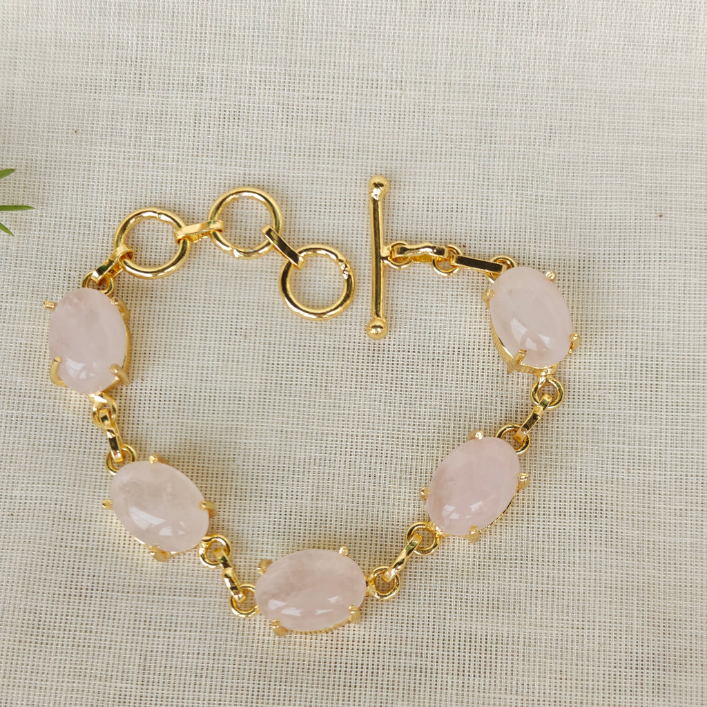 Natural tumble stones bracelet