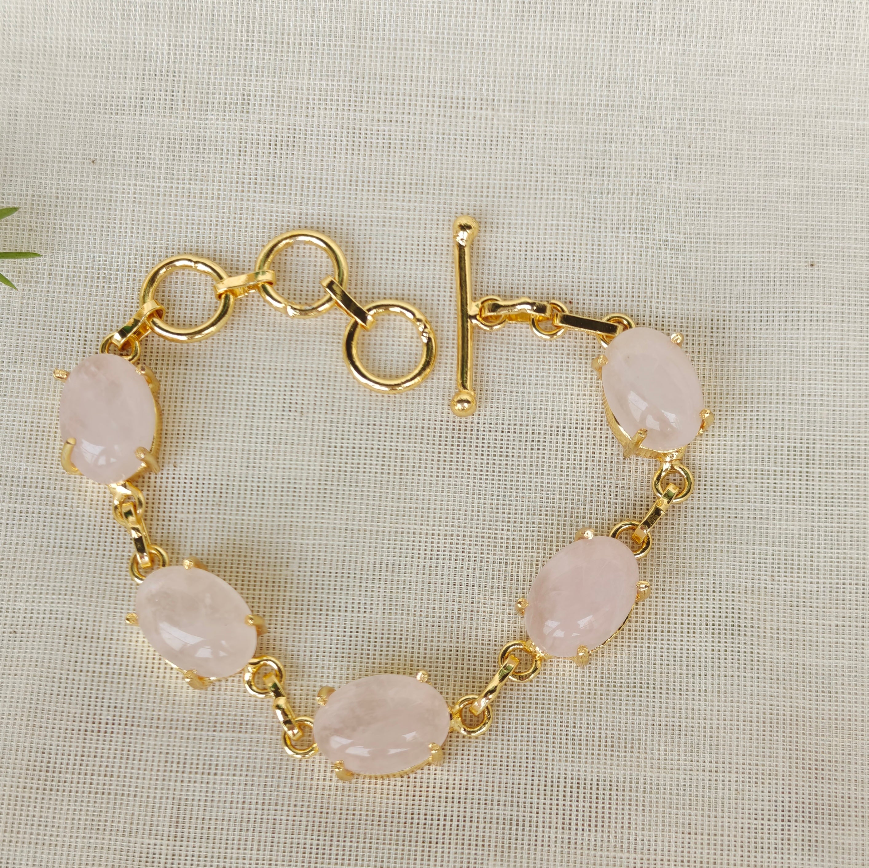 Natural tumble stones bracelet